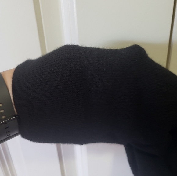 GRAYSON & DUNN Size XL 100% Wool Black Sweater - Picture 4 of 5